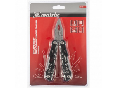 Трансформер, 13 функций, авторазжим, в чехле, 165 мм Matrix от MATRIX Трансформер, 13 функций, авторазжим, в чехле, 165 мм Matrix