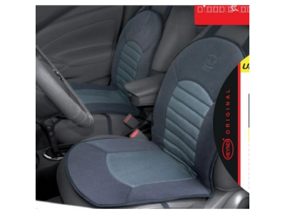 Чехол с подогревом (карбон) cерый 12V