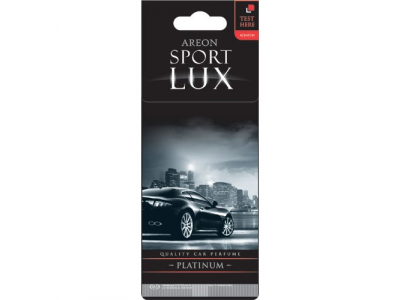 Ароматизатор воздуха подвесной AREON "LUX SPORT" PLATINUM