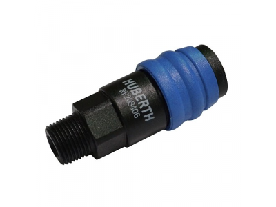 Соединение быстроразъемное пластиковое с резьбой 3/8" нар. (10 шт.)