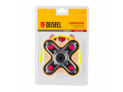 Головка триммерная универсальная гайка М10 х 1,25 левая Denzel