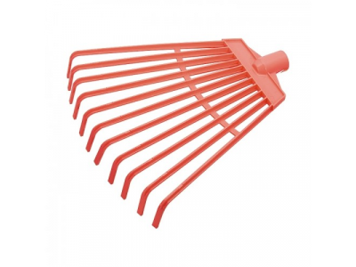 Грабли веерные 11 зубьев, без черенка, пластмассовые Россия