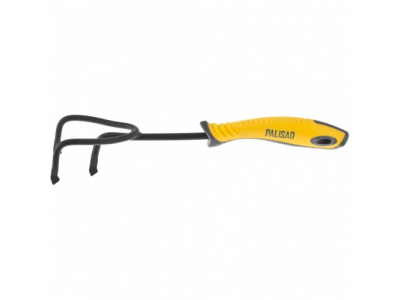 Рыхлитель трехзубый, двухкомпонентная рукоятка Luxe Palisad