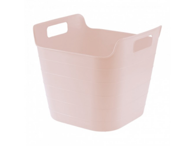 Ведро гибкое сверхпрочное 26 л, розовое Сибртех