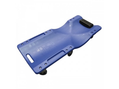 Лежак подкатной 6-ти колесный, пластиковый