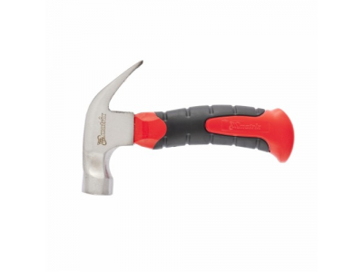 Молоток-гвоздодер мини, боек с магнитом, фибергласовая двухкомпонентная рукоятка, 250 г. Matrix