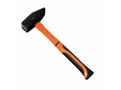 Молоток 600гр. Квадратный боёк, фиберглассовая двухкомпонентная ручка