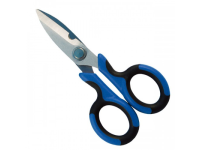 Ножницы электрика 145 мм, для работы с проводами, KING TONY