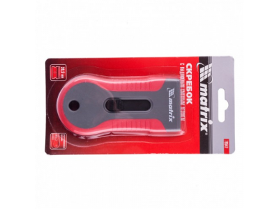 Скребок с двухкомпонентной рукояткой, выдвижное сменное лезвие Matrix