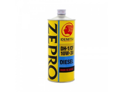 Моторное масло IDEMITSU Zepro Diesel 10W30 CF DH-1, 1л