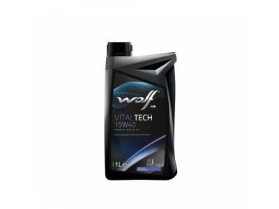 Моторное масло WOLF VITALTECH 15W40 1L
