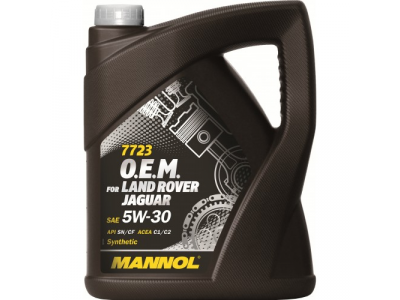 MANNOL 7723 O.E.M. 5W-30 for Land Rover Jaguar 5L