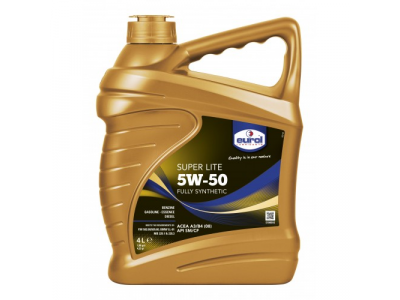 Масло моторное синтетическое "Eurol Super Lite 5W-50" 4 л.