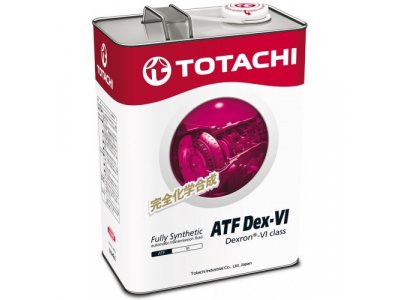 Жидкость для АКПП TOTACHI ATF DEXRON VI синт. 4л