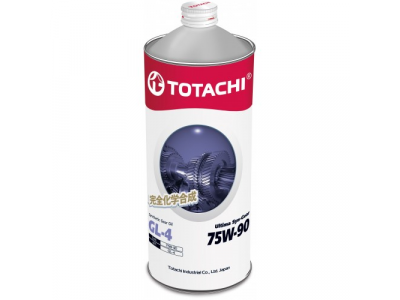 Масло синтетическое трансмиссионное TOTACHI Ultima Syn-Gear 75W-90 GL-4 1л