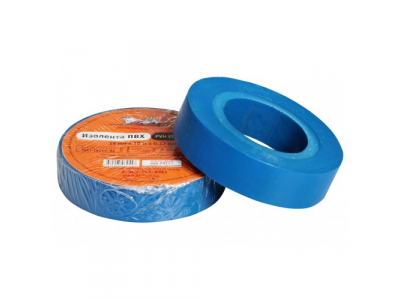 Изолента ПВХ, синяя, 15 мм, 10 м AIRLINE