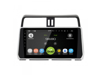 Штатная магнитола CarDroid RD-1126F для Toyota Land Cruiser Prado 150, 2017