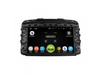 Штатная магнитола CarDroid RD-2307D-N15 для KIA Sorento 3, 2015 DSP