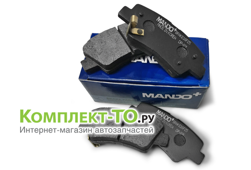 Колодки задние Киа Рио MANDO для КИА RIO 3 MPK37